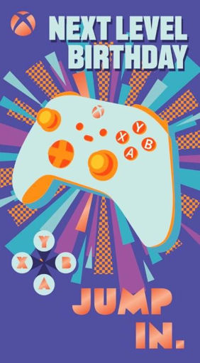 Picture of GAMING BIRTHDAY CARD